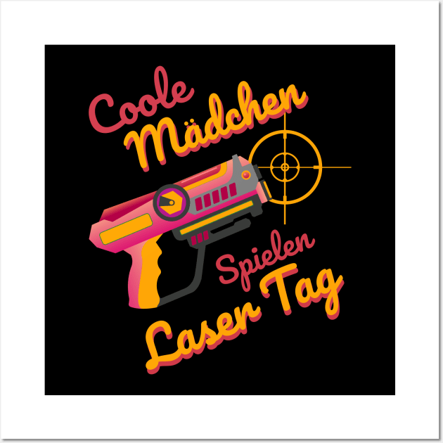 Gift for Laser Tag PLayers Pew Pew Madafakas Laser Tag Party Wall Art by Riffize